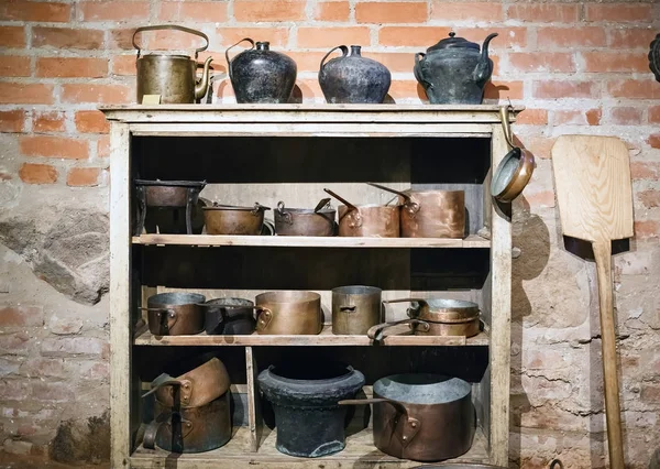 Vintage copper cookware
