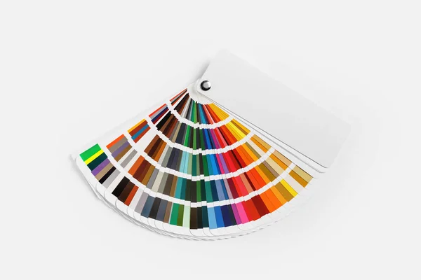 Przewodnik palety kolorów — Zdjęcie stockowe
