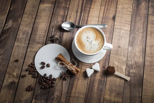 Kávé, a fűszerek — Stock Fotó