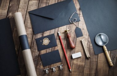 Boş siyah Kırtasiye