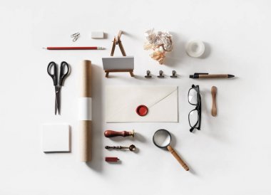 Vintage kırtasiye seti