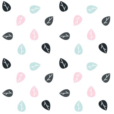 Sevimli renkli el çizimi pürüzsüz arkaplan çizimi bırakır