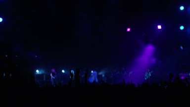 Müzik Festivali'nde alkışlayan kalabalık