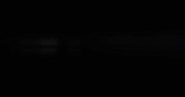 Anamorfní Světlice Pravém Ročníku 50Mm Zeiss Ultrazvukové Čočky Červené Epic — Stock video