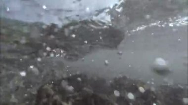 Su altında. Hint Okyanusu video düşük kontrast