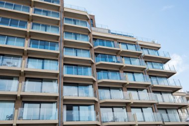 Mimari - Belçika, Flanders arkadaki apartmanlar
