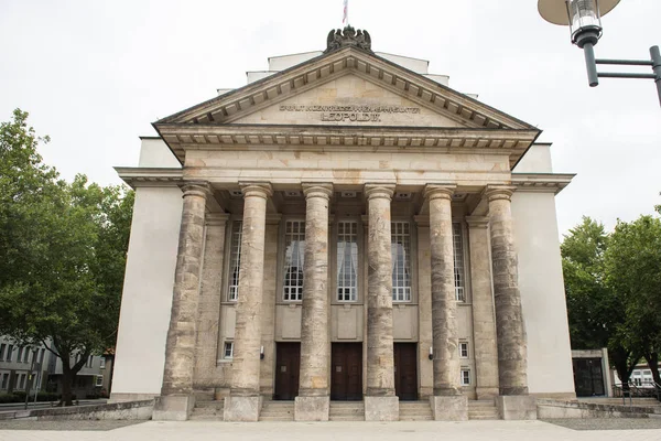 geri, Detmold kasabadaki tarihi tiyatro