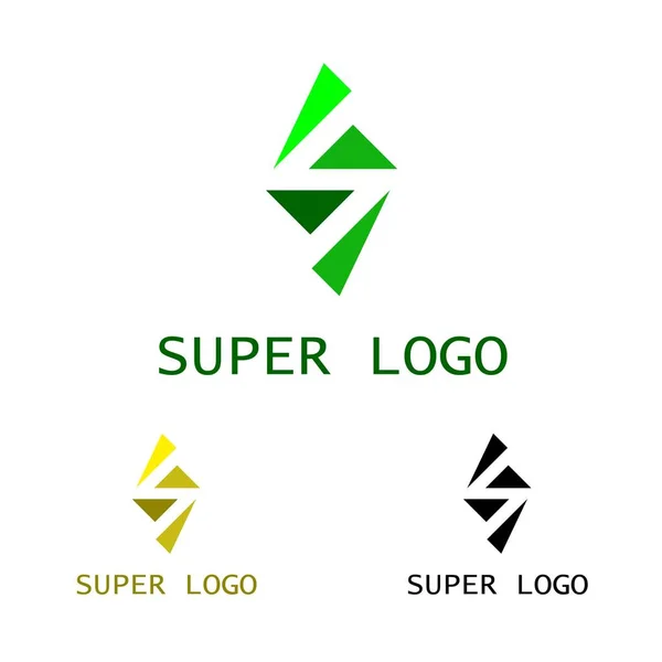Super Logo-Vorlage — Stockvektor