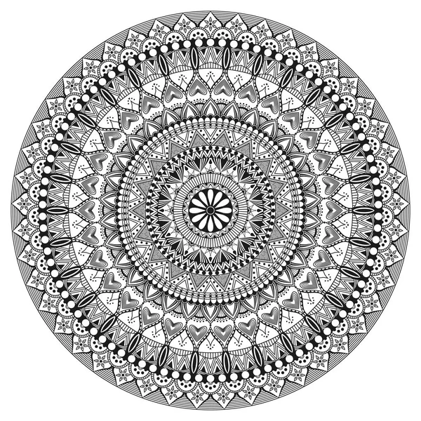 Boyama kitabı için mandalalar. Dekoratif yuvarlak süsler. çiçek şekli. Oryantal vektör anti-stres terapisi desenleri. Tasarım öğeleri örgü. Mandala çiçek, Arapça süsleme, boyama kitabı için Mandals. Dekoratif yuvarlak süsler. 