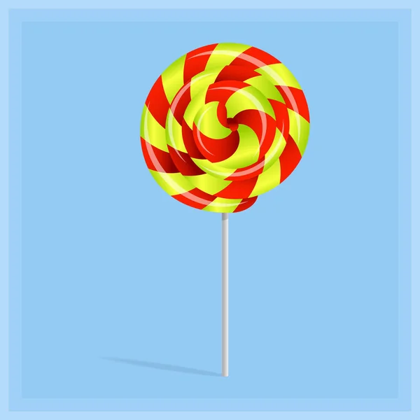 Sweet candy lollypop - Stock Vector. 