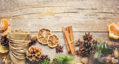 Noel süsleri. seçici odak.