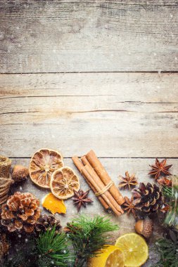 Noel süsleri. seçici odak.