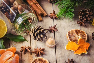 Noel süsleri. seçici odak.