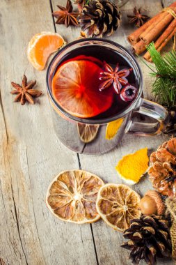 Noel mulled şarap. Mutlu Noeller.