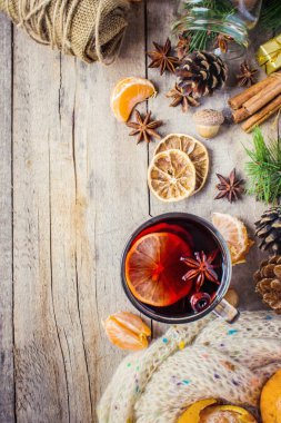 Noel mulled şarap. Mutlu Noeller.