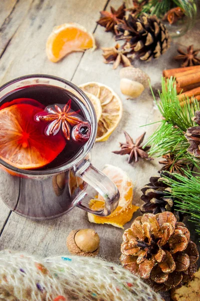 Noel mulled şarap. Mutlu Noeller.