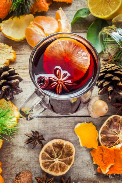 Noel mulled şarap. Mutlu Noeller.