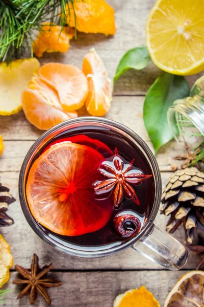 Noel mulled şarap. Mutlu Noeller.