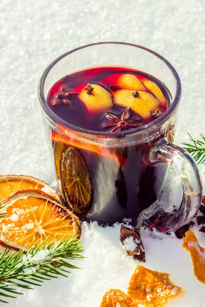 Noel mulled şarap. Mutlu Noeller.