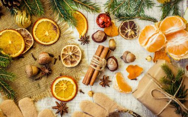 portakal, mandalina, mutlu Noeller.