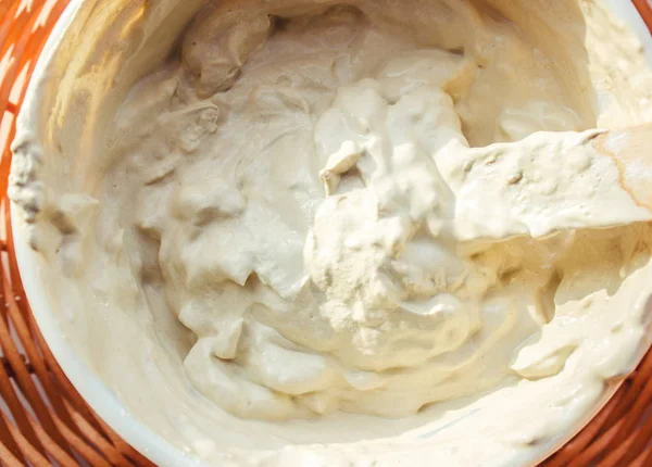 kozmetik kil plaka kuru. seçici odak. 