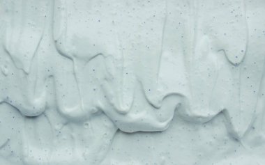 yüz ve vücut için maske kil fırçalayın. Doku, seçici odak.