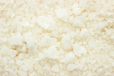 Deniz renkli banyo tuzları kokulu. Seçici odak.