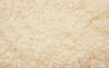 Deniz renkli banyo tuzları kokulu. Seçici odak.