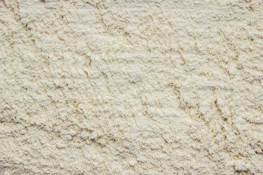 Kil tozu yüz maskesi ve vücut kuru. seçici odak. 