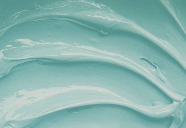 yüz ve vücut için maske kil fırçalayın. Doku. Seçici odak.