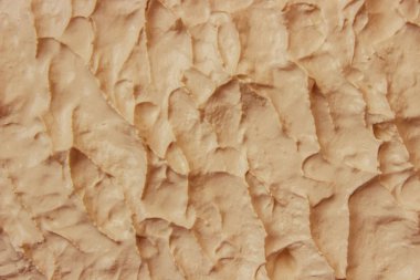 yüz ve vücut için maske kil fırçalayın. Doku. Seçici odak.