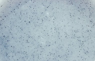 Parçacıklar peeling ile vücut fırçalayın. Seçici odak. Portre.