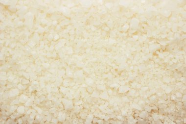 Deniz renkli banyo tuzları kokulu. Seçici odak.