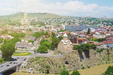 Georgia, şehir Tbilisi. Seçici odak.