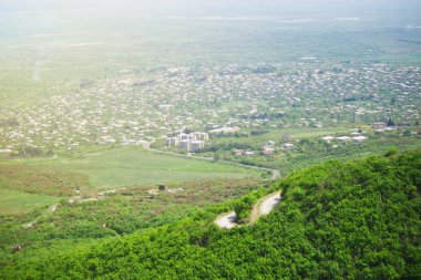 Georgia, şehir Tbilisi. Seçici odak.