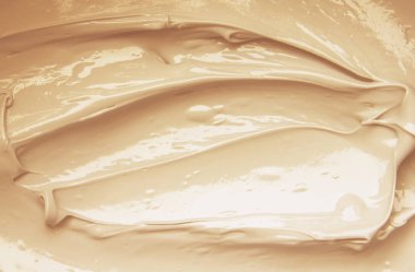 yüz ve vücut için kozmetik. doku. Seçici odak.