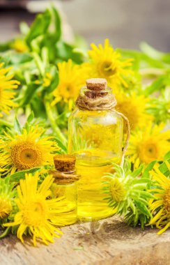 Nard. Homeopati. Seçici odak. 