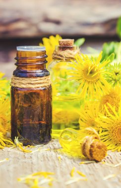 Nard. Homeopati. Seçici odak. 