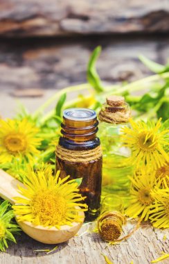 Nard. Homeopati. Seçici odak. 