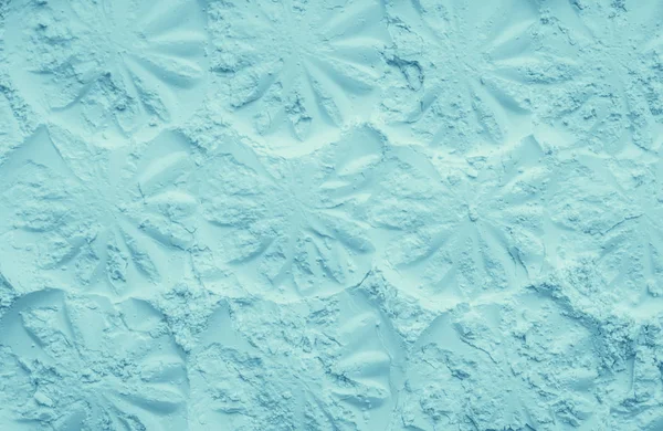 Синя глина суха порошкова косметична текстура . — стокове фото