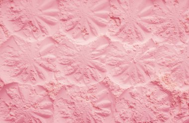 Pembe kil kuru toz kozmetik dokusu. 