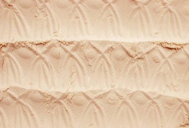 toz yüz için. kozmetik doku. seçici odak. 