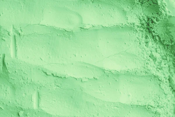 Yeşil Kil Kuru toz kozmetik doku. 