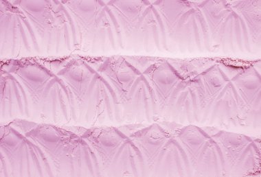 Yüz için toz allık. Doku. Seçici odak.