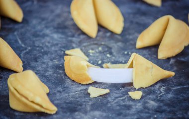 kehanet ile tanımlama. Seçici odak. 