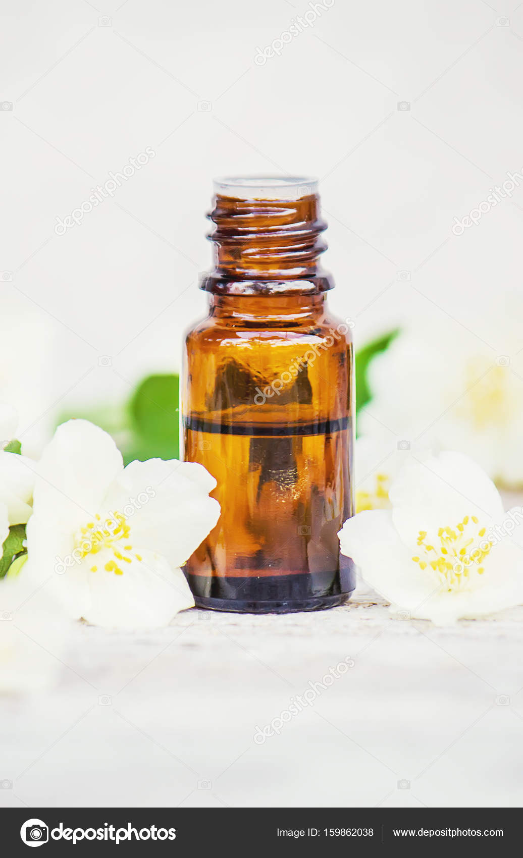 Jasmine essential oil. selective focus. Stock Photo by  ©yana-komisarenko@yandex.ru 159862038