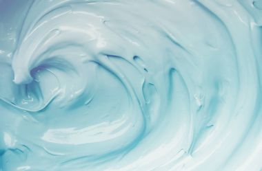 Kozmetik doku. Seçici odak. 