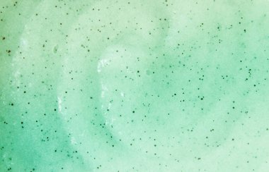 Kozmetik fırçalayın doku, seçici odak. 