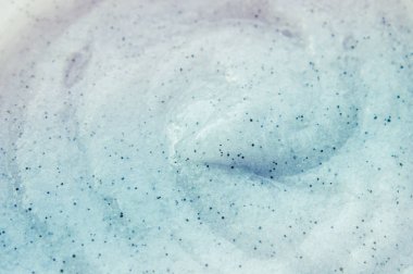 Kozmetik fırçalayın doku, seçici odak. 