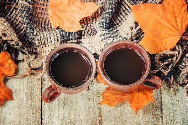 Bir fincan çay. Konfor. Seçici odak. 